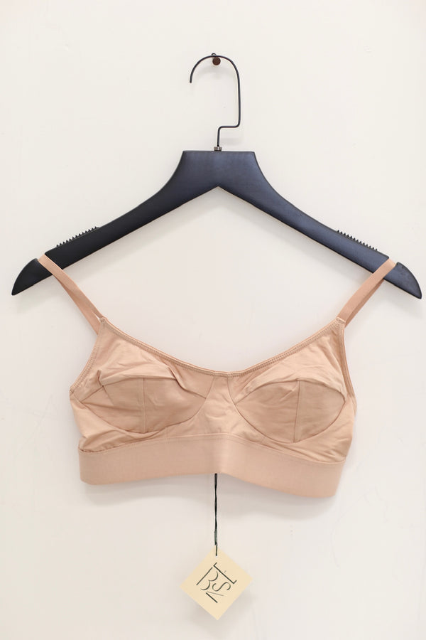 BASERANGE SOFT soft series collection no steel ring bamboo fiber bamboo cotton bra underwear France BAS-BRSO-BL-000-HAPTIC HAPTIC BRSO-BL-000 24 new upgrade